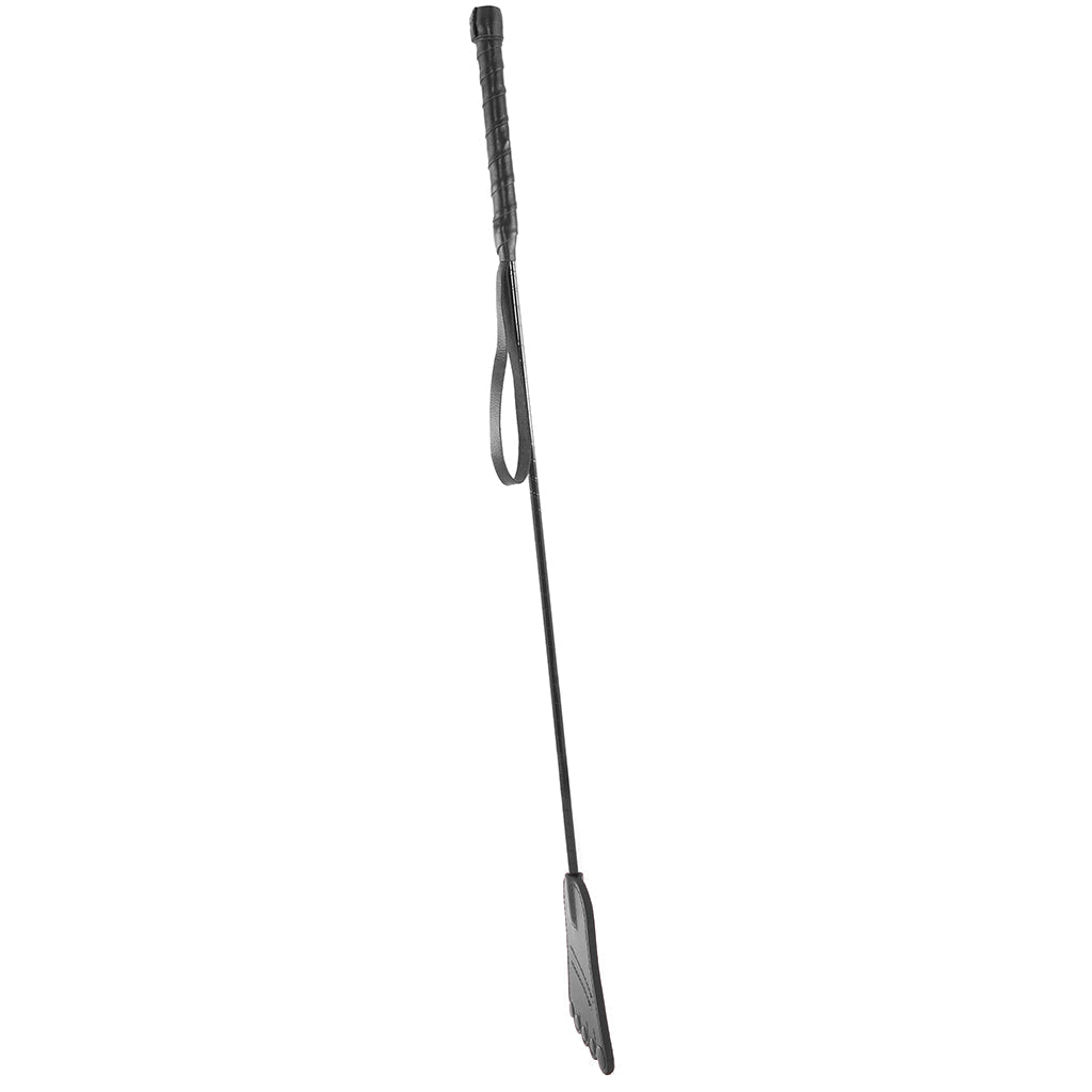 Rouge Leather Foot Riding Crop – Fiberglass Reinforced Leather Crop > Bondage Gear > Crops