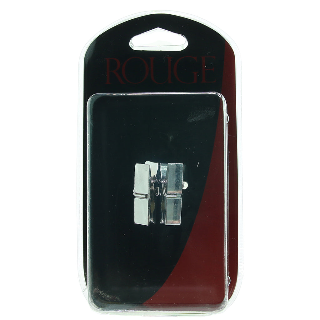 Rouge Stainless Steel Nipple Pegs Petite Set (1.25 Inch) – Compact Nipple Pegs > Sex Toys > Nipple Clamps