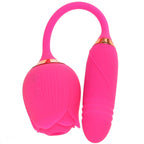 Pink Pussycat Thrusting Rose Vibrator > Sex Toys For Ladies > Clitoral Vibrators and Stimulators