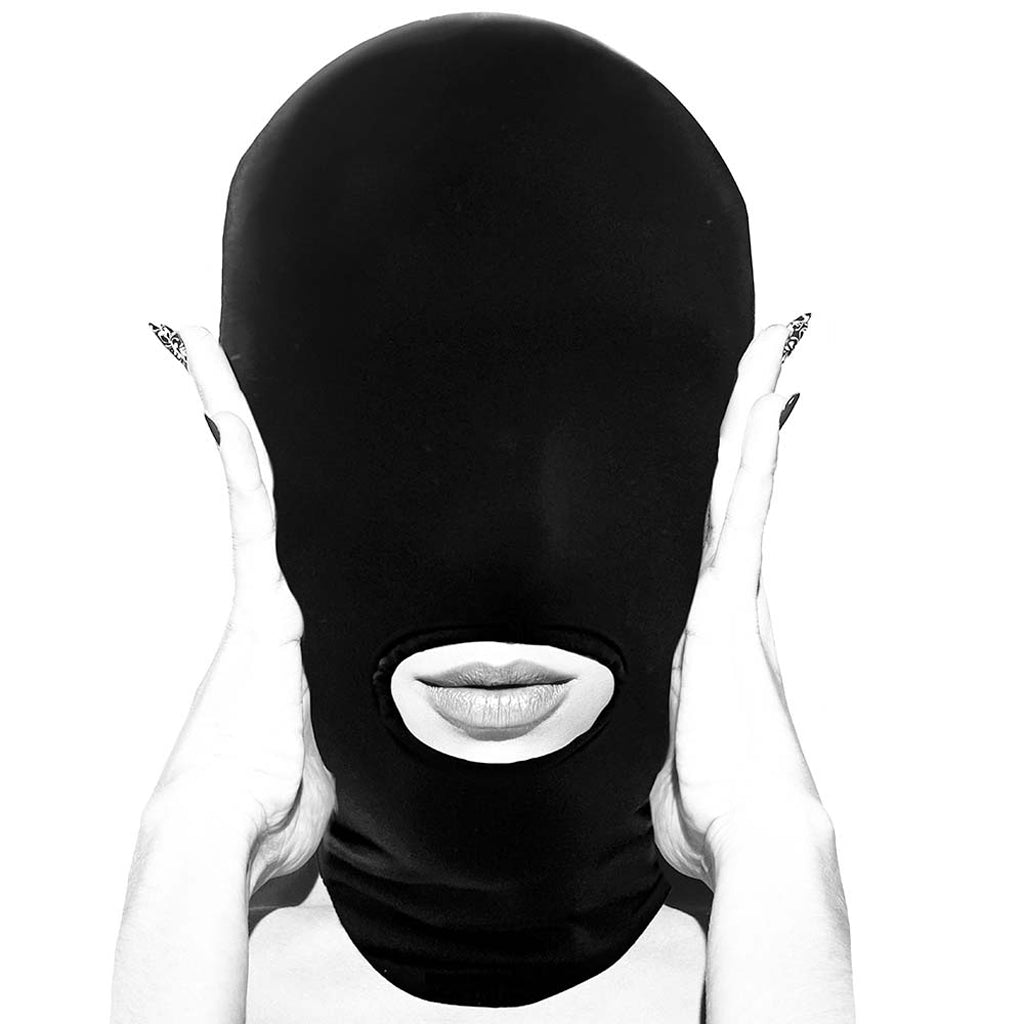 Ouch Submission Mask - Shiny Lightweight Breathable Hood Mask > Bondage Gear > Bondage Hoods