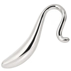 Rouge Steel Hollow Curved Wand 7 Inch – Surgical Grade Stainless Steel Wand > Dildos > Neutral Dildos