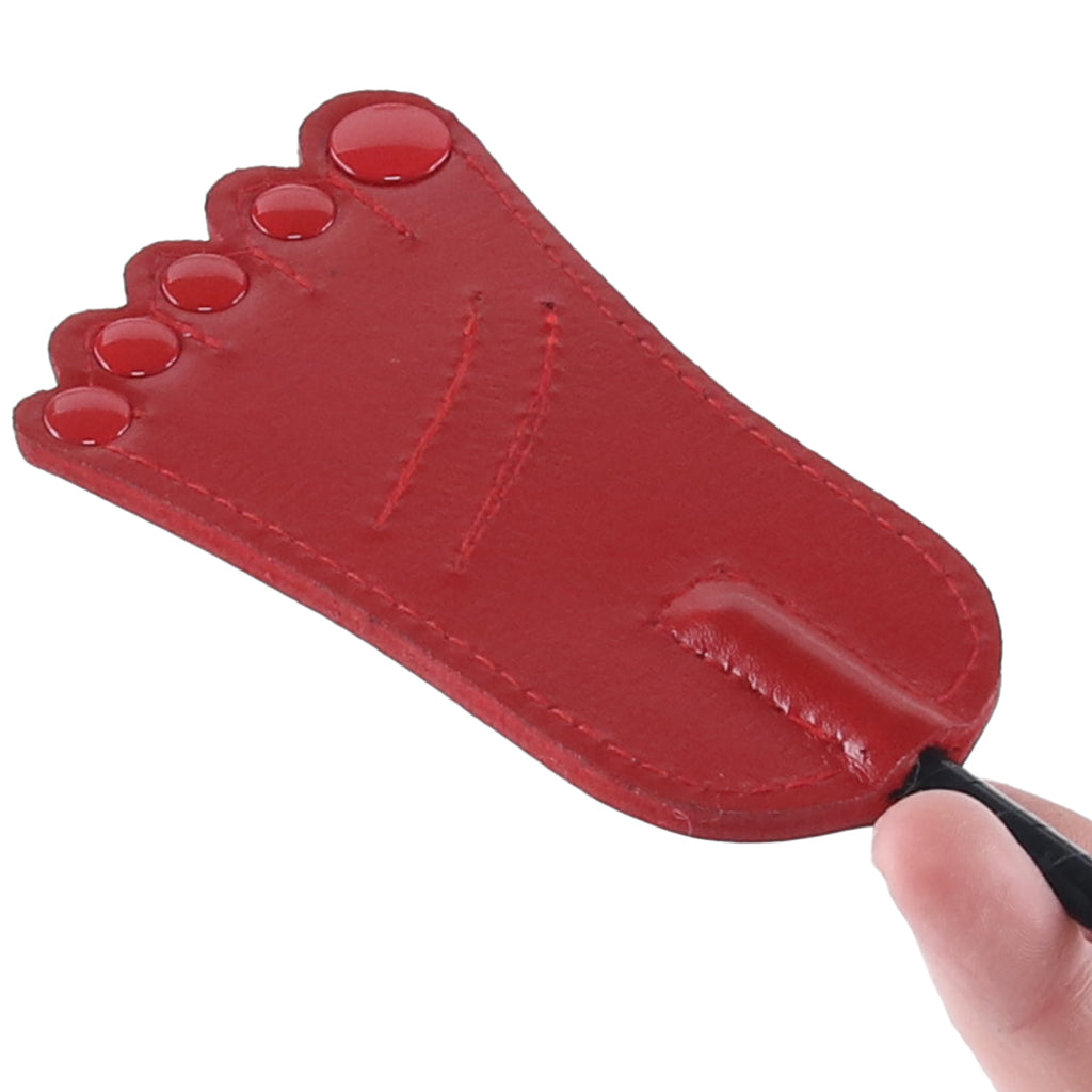 Rouge Leather Foot Riding Crop – Reinforced Fiberglass Shaft Riding Crop > Bondage Gear > Crops