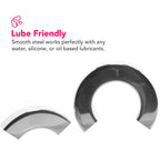 Rouge Stainless Steel Polished Magnetic Ball Stretcher 35mm > Sex Toys For Men > Ball Stretchers