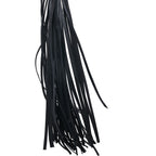 Rouge Leather Studded Long Flogger with Gold Accents – Leather Flogger > Bondage Gear > Whips & Floggers
