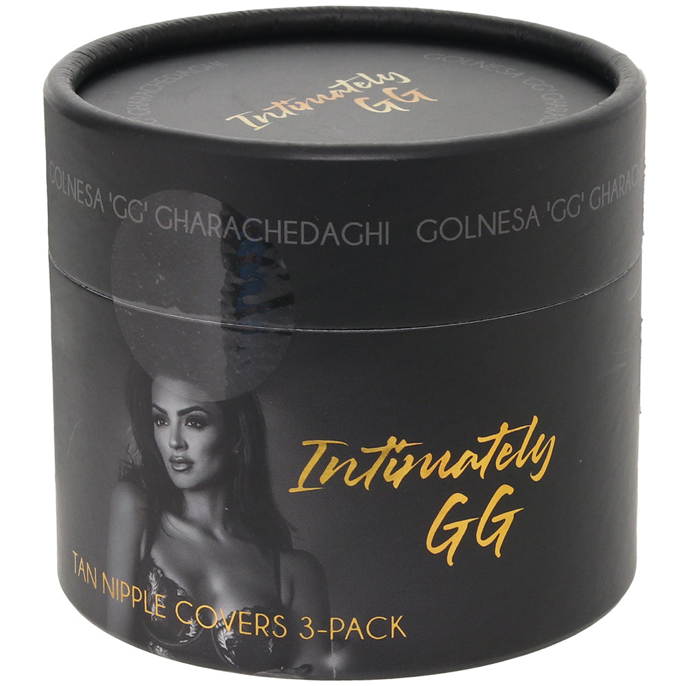 Intimately GG Tan Nipple Covers 3 Pairs 3.4 Inch > Clothes > Pasties