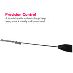 Classic Riding Crop in Black