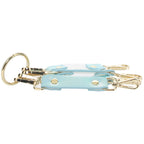Ouch Paris Collection Hogtie Connectors in Iridescent Blue PU Leather > Bondage Gear > Restraints