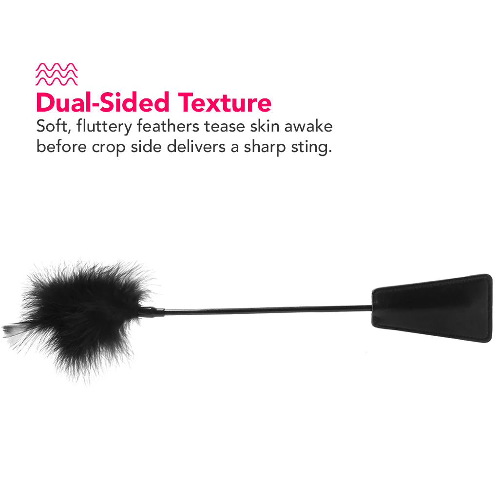 Ouch! Crop With Feather – Feathered Crop Whip > Bondage Gear > Ticklers