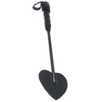 Rouge Mini Leather Spade Paddle Black > Bondage Gear > Paddles