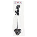 Rouge Mini Leather Spade Paddle Black > Bondage Gear > Paddles