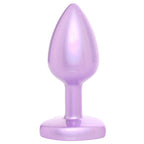 Jewel Small Amethyst Heart Plug (2.25 inch) > Anal Range > Jewel Butt Plugs