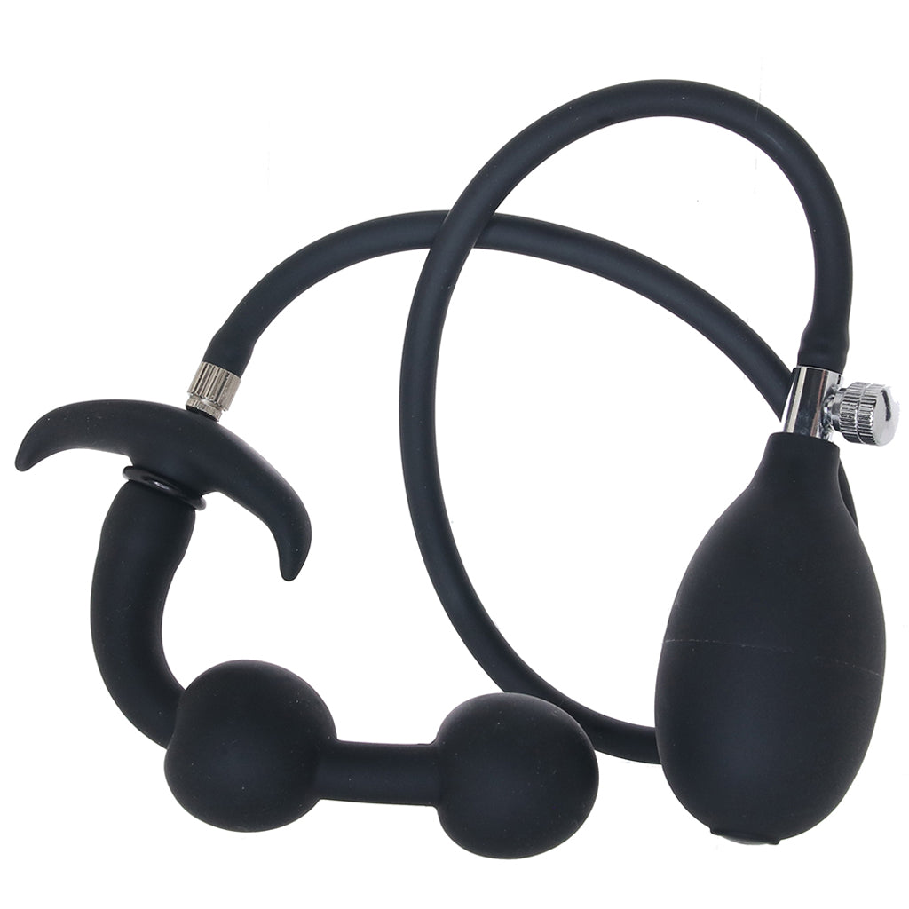 Master Series Ass Rattler – Weighted Inflatable Silicone Anal Plug > Anal Range > Tunnel and Stretchers