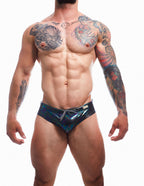 Midnight Emerald Swimwear Brief - EMERALD - C4M