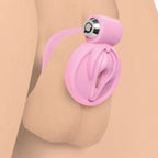Master Series Pussification Vulva Chasity Cage Pink > Bondage Gear > Male Chastity