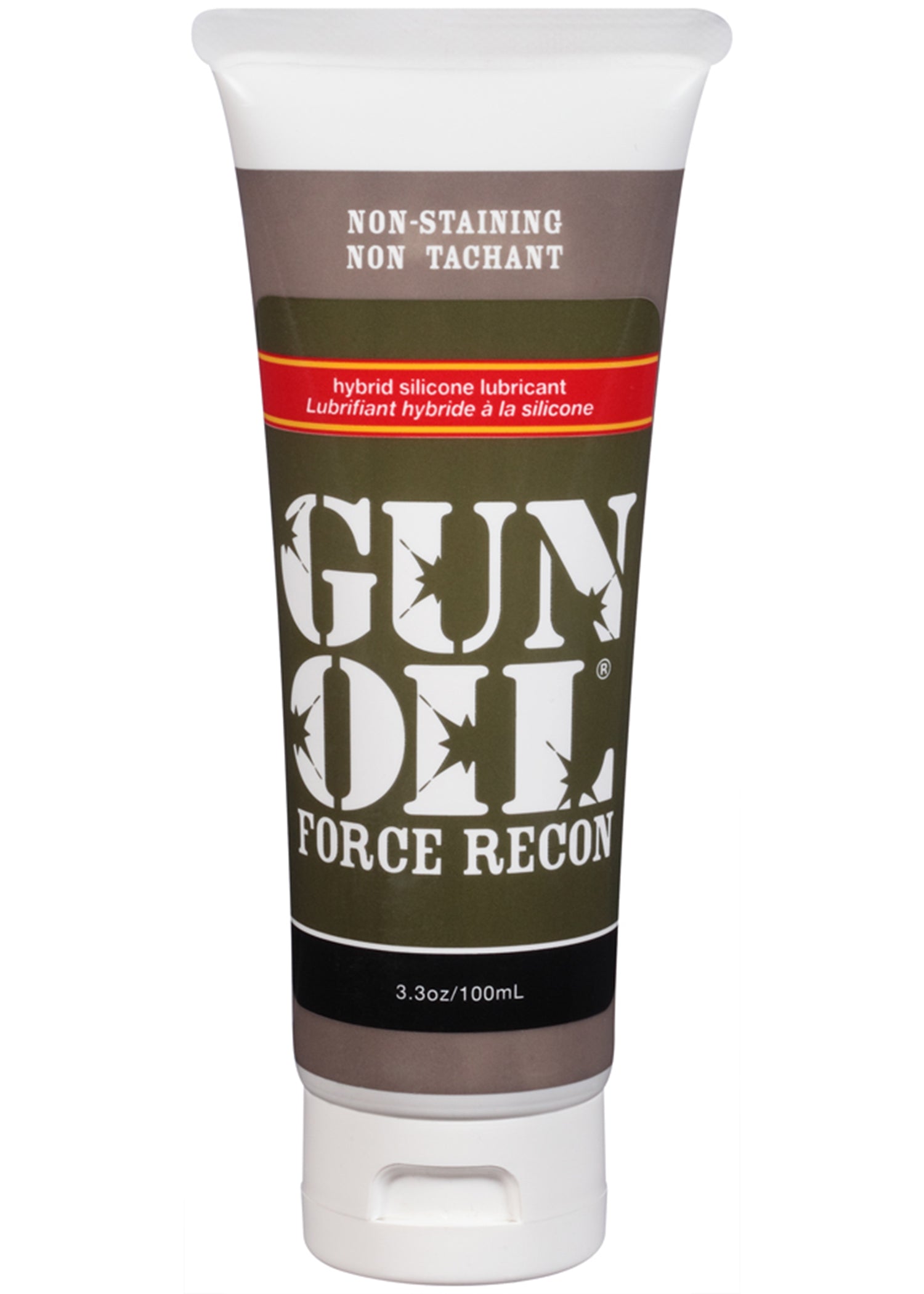 Force Recon 3.3oz/100ml Tube Hybrid Silicone Gel > Lube > Hybrid