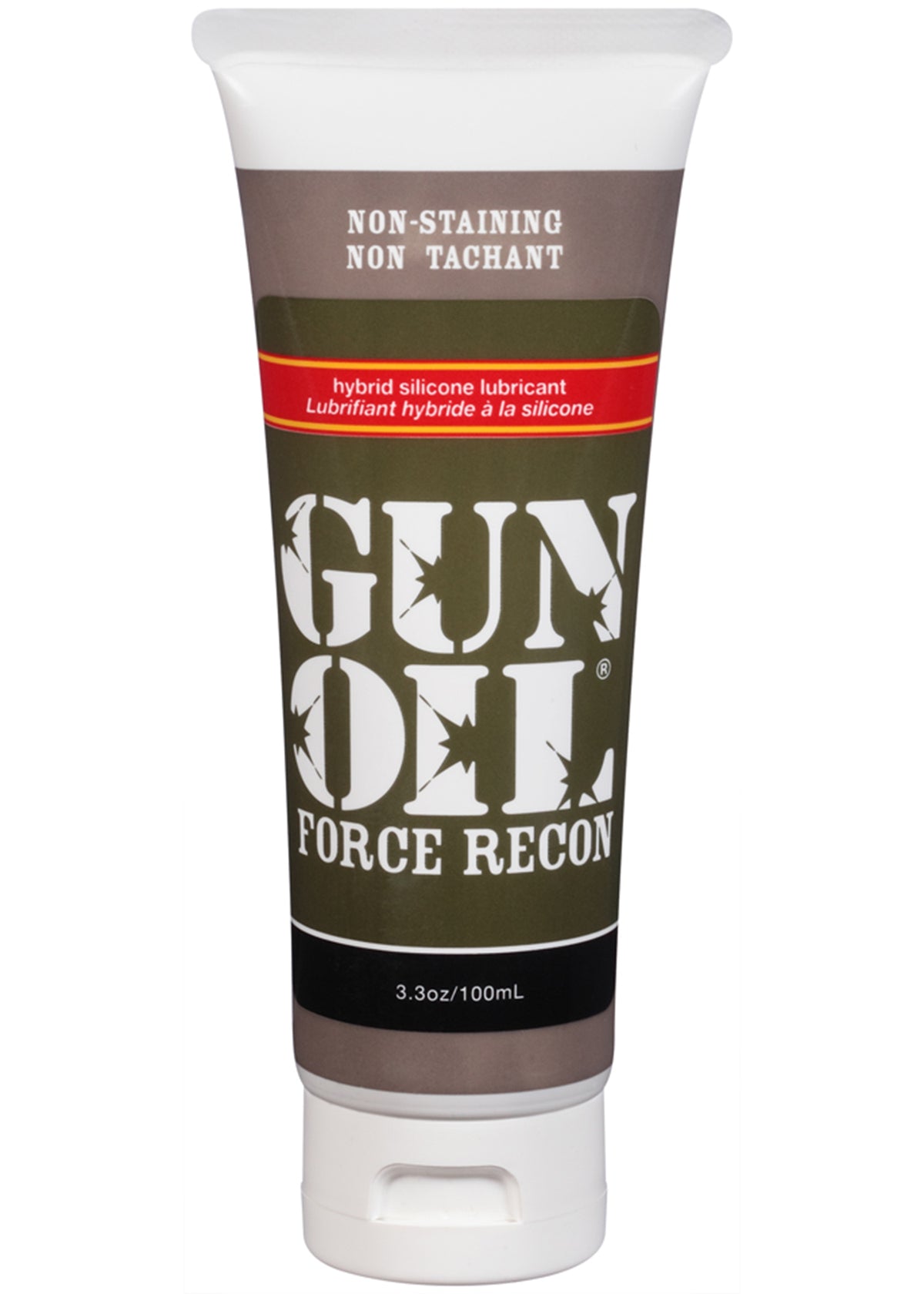 Force Recon 3.3oz/100ml Tube Hybrid Silicone Gel Default Title > Lube > Hybrid