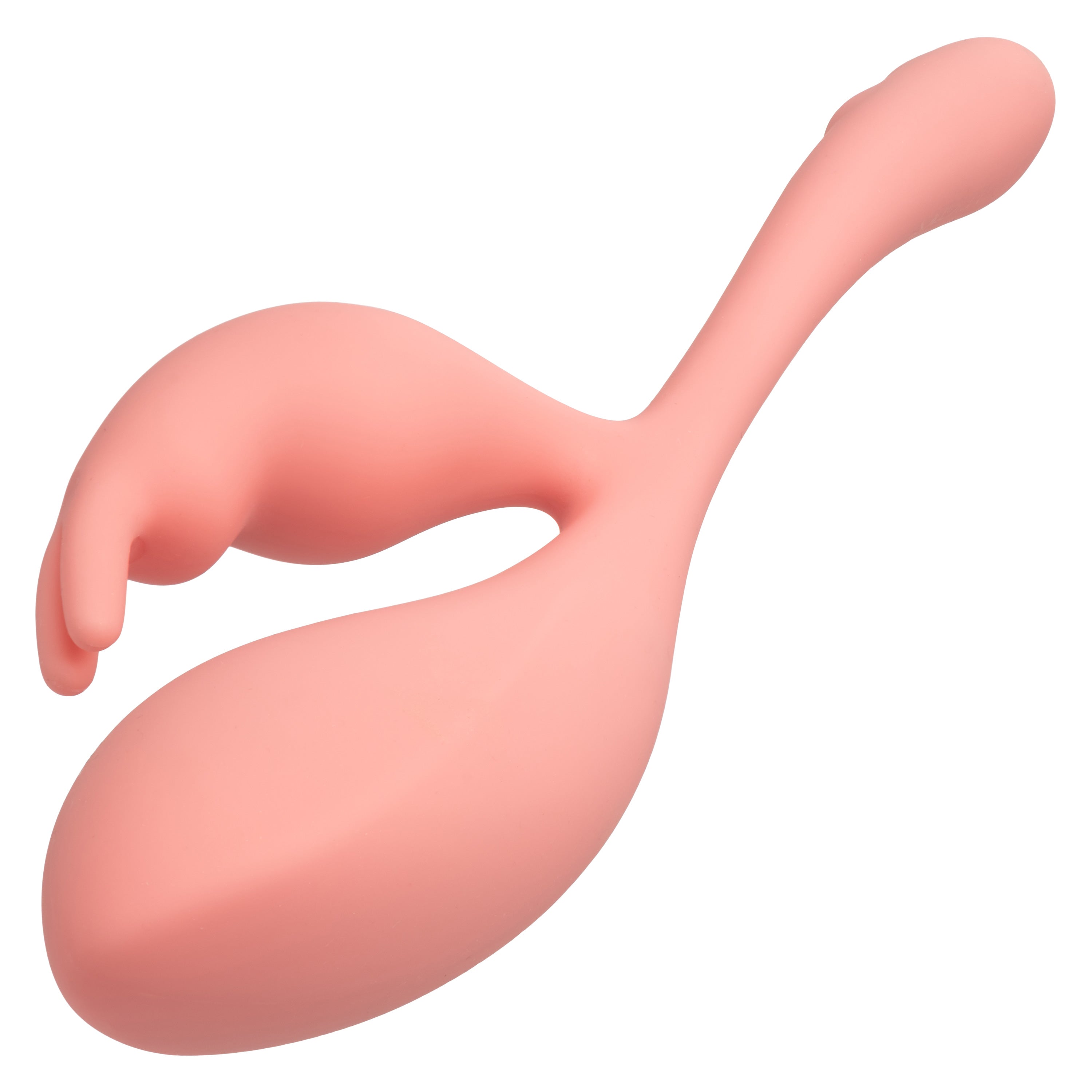 Elle Liquid Silicone Bunny 7.25 Inch Pink Flexible Vibrator | Dual Motor > Sex Toys For Ladies > Clitoral Vibrators and Stimulators