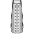 Doc Johnson Optix Crystal Masturbator (Clear) – Transparent Masturbator > Sex Toys For Men > Masturbators > Manual