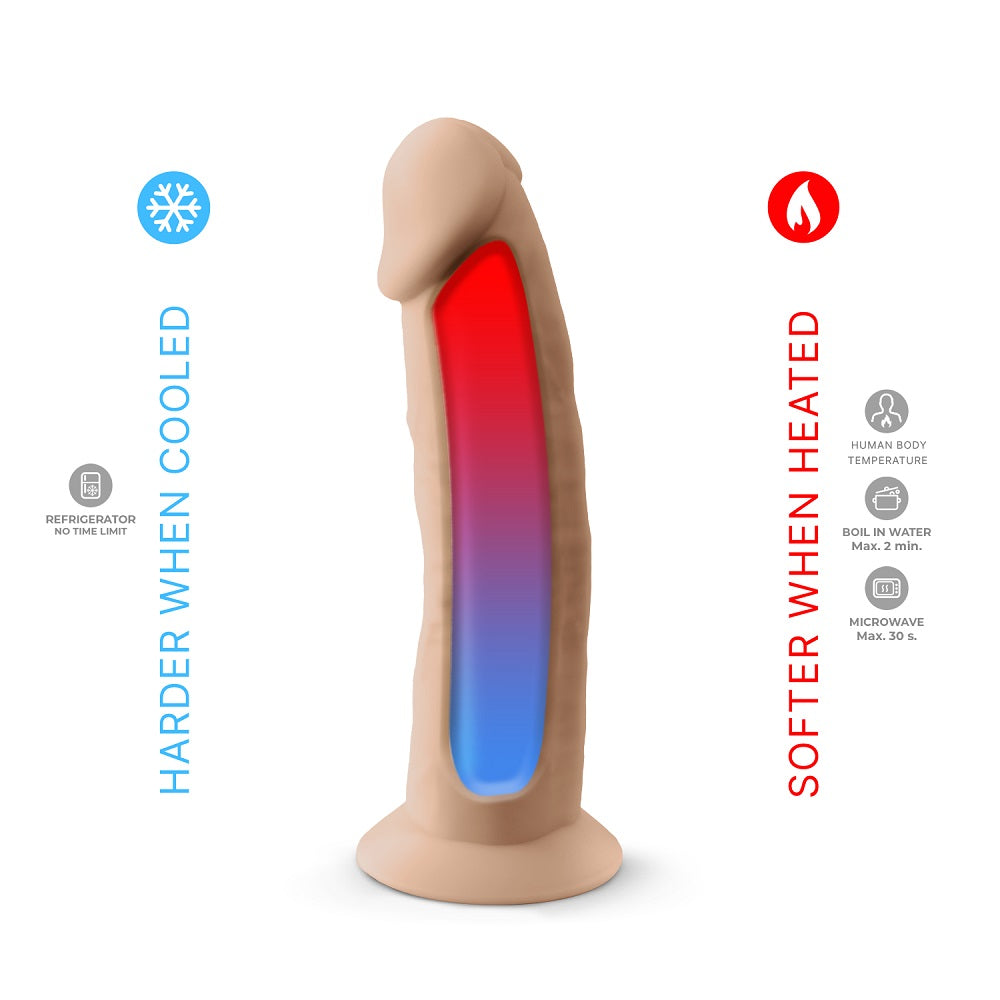 Silexd 8 Inch Model II Liquid Silicone Dildo in Flesh > Dildos > Realistic Dildos