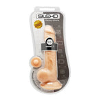 Silexd 9.5 Inch Model 1 Flesh Premium Silicone Dildo Dual Density with Suction Cup > Dildos > Large Dildos
