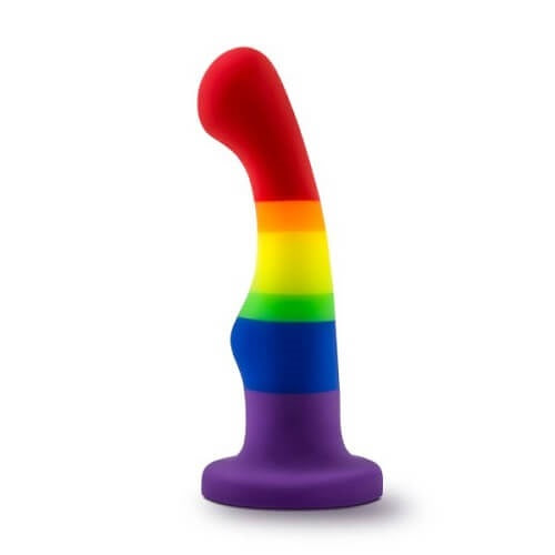 Avant Pride P1 Freedom – Silicone Dildo Rainbow > Realistic Dildos and Vibes > Neutral Dildos
