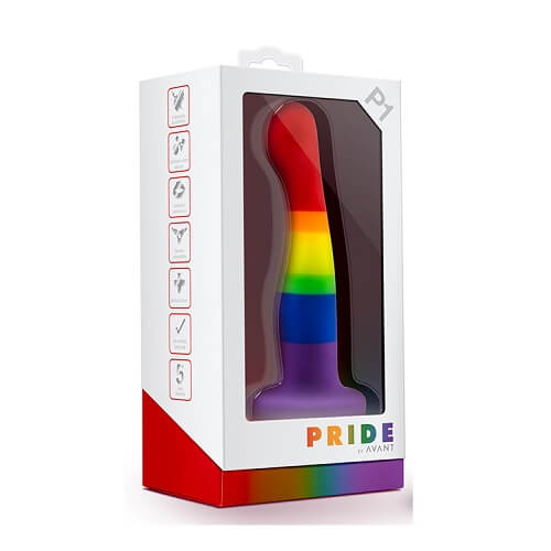 Avant Pride P1 Freedom 5.25 Inch Silicone Dildo > Dildos > Neutral Dildos