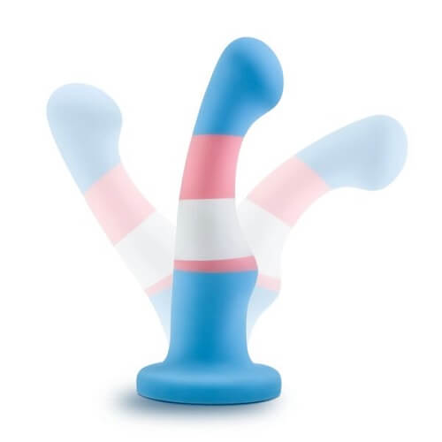 Avant Pride P2 True Blue Silicone Dildo Dongs Neutral