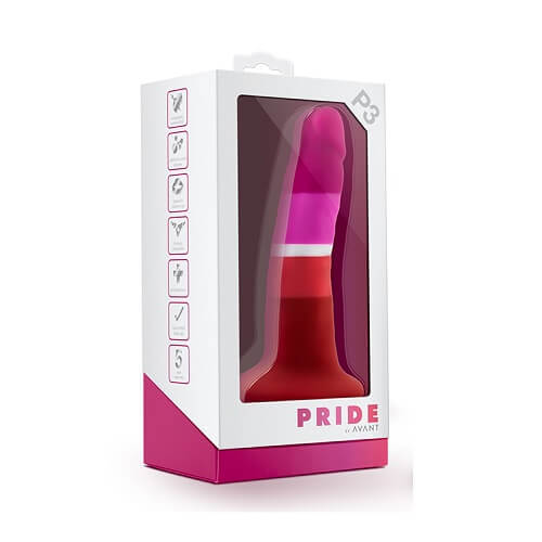 Avant Pride P3 Beauty Silicone Dildo Dongs Neutral