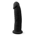 Silexd Model 2 Realistic Dual Density Silicone Dildo with Suction Cup (6 to 9 Inch) 9 Inch Black > Dildos > Realistic Dildos