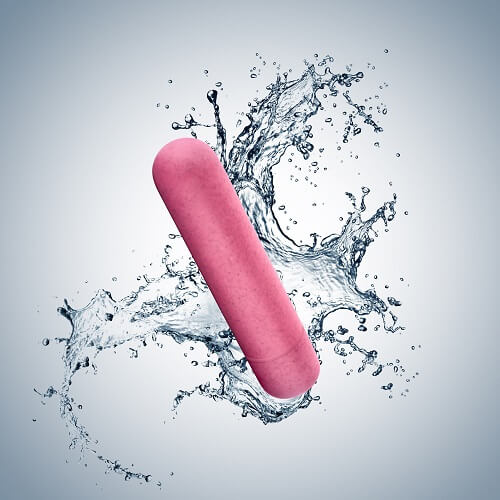 Gaia Eco Bullet (Coral) – Biodegradable Bullet > Vibrators > Mini Vibrators