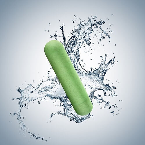 Gaia Eco Bullet Green 8.9 Centimeter Bullet Vibrator BULLETS
