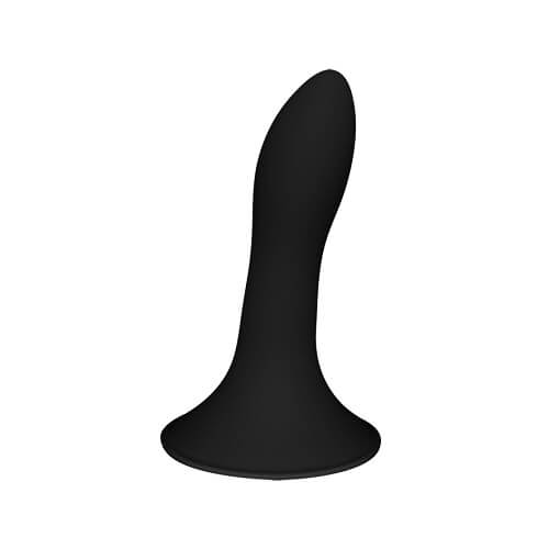 Adrien Lastic Hitsens 5 Black 5 Inch Dual Density Silicone Dildo Default Title > Dildos > Slim Dildos Main image