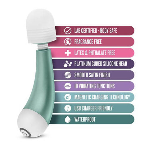 Noje W3 Sage 5.25 Inch Vibrating Pleasure Wand Electric Massager