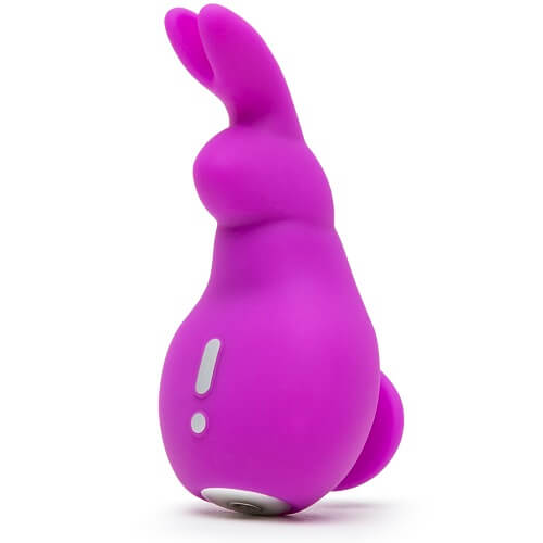 Happy Rabbit Mini Ears Clitoral Vibrator Purple Compact Size Default Title STIMULATORS