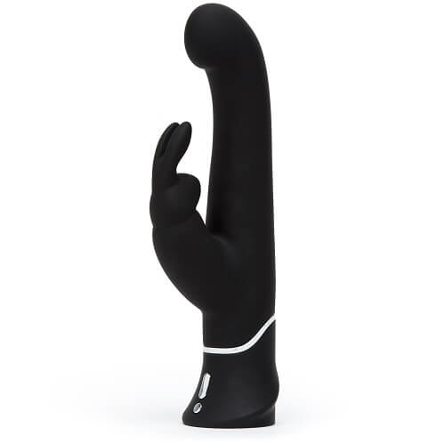 Happy Rabbit G-Spot Stroker Rabbit Vibrator Black Waterproof with Dual Motors and 15 Functions Default Title VIBRATORS-RABBIT-MULTI