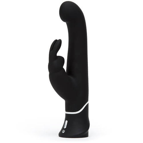 Happy Rabbit G-Spot Stroker Rabbit Vibrator Black Waterproof with Dual Motors and 15 Functions Default Title VIBRATORS-RABBIT-MULTI
