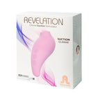 Adrien Lastic Revelation Pink Clitoral Suction Stimulator with Battery and Nine Function Modes > Sex Toys For Ladies > Air Pulsation