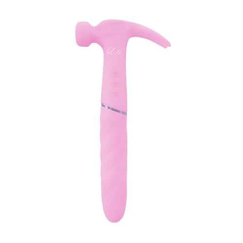 Love Hamma Round Tip Vibrator Pink with Dual Stimulation and Multiple Speeds Default Title > Vibrators > Unconventional