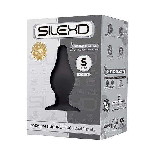 Silexd Plug Model 2 Dual Density Silicone Butt Plug (Extra Small to Large) > Anal Range > Butt Plugs