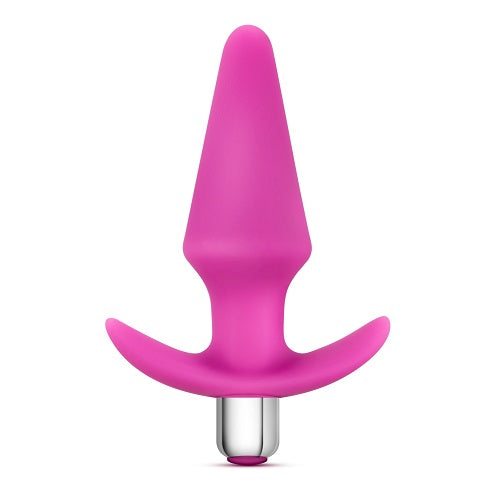 Luxe Discover Pink Anal Plug with 10 Vibrating Functions > Anal Range > Vibrating Butt Plugs