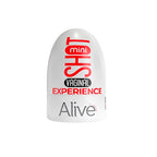Alive Mini Shot Masturbator Vagina Vaginal Experience Compact White Default Title > Sex Toys For Men > Masturbators Cup