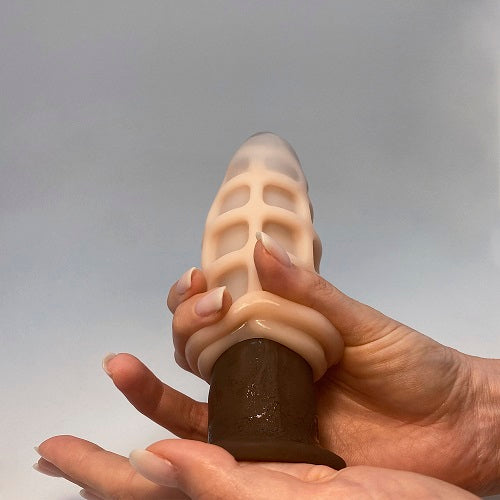 Alive Mini Shot Masturbator Vagina Vaginal Experience Compact White Strokers - Cup|Egg