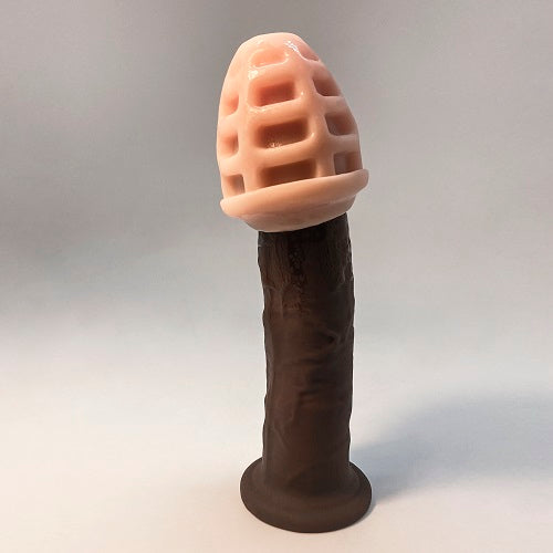 Alive Mini Shot Masturbator Ass Compact Anal Experience White and Purple > Sex Toys For Men > Masturbators Cup