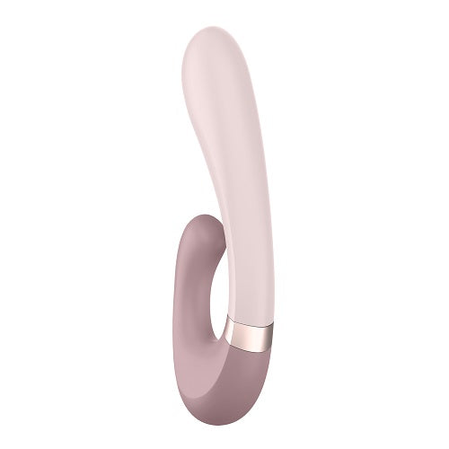 Satisfyer Heat Wave Connect App Vibrator Mauve with Dual Motors and Warming Function Couples Toys