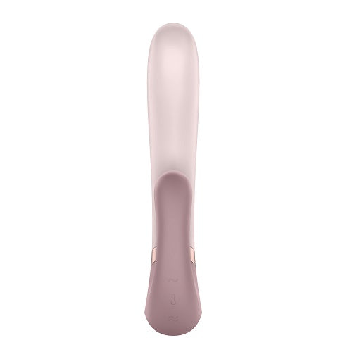 Satisfyer Heat Wave Connect App Vibrator Mauve with Dual Motors and Warming Function Couples Toys