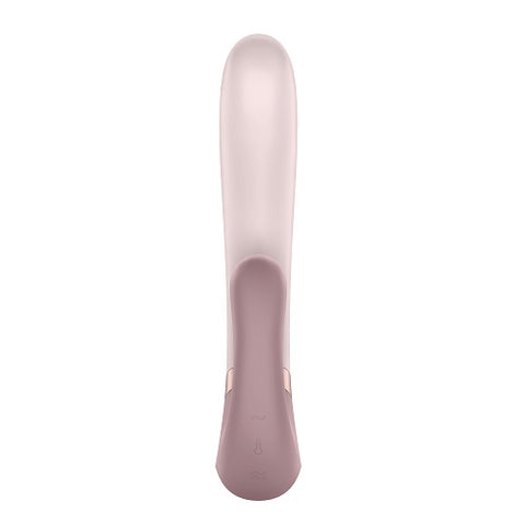 Satisfyer Heat Wave Connect App Vibrator Mauve with Dual Motors and Warming Function Couples Toys