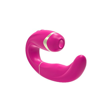 Adrien Lastic My G Clitoral Stimulator Pink with Dual Motors and Suction Technology STIMULATORS