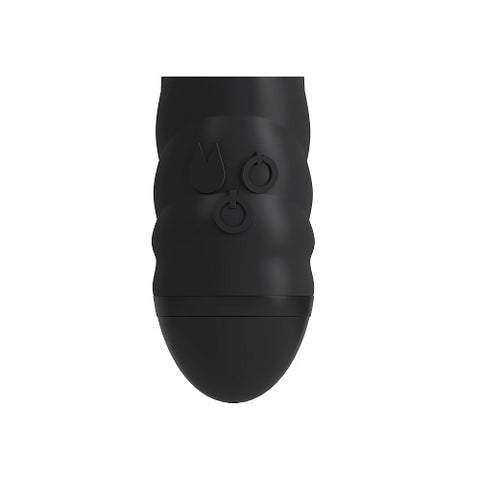 Adrien Lastic Twister Rabbit Massager Black with Ultra Wave Motion System and 3D Vaginal Massage VIBRATORS-RABBIT