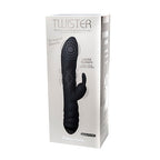 Adrien Lastic Twister Rabbit Massager Black with Ultra Wave Motion System > Vibrators > Ladies > Rabbit