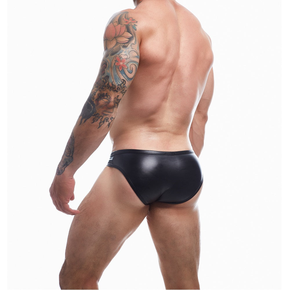 Cut 4 Men Snap Ergonomic Brief XLarge Black Elastic Polyamide > Clothes > Mens Briefs